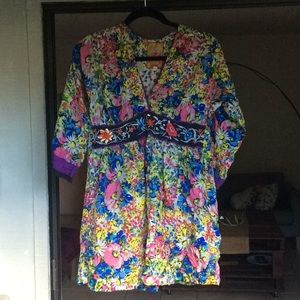 Silk Johnny Was dress